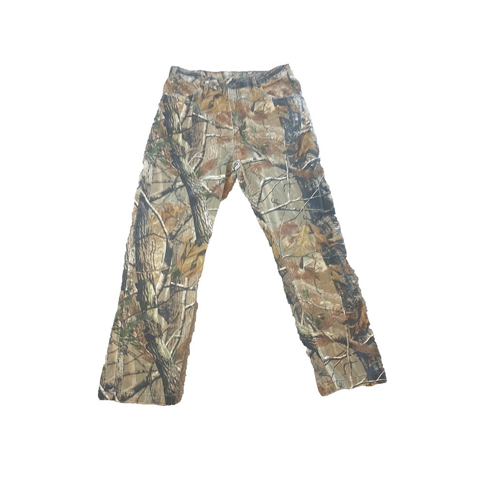 Realtree AP Camo Hunting Pants Mens 34x28 Straight Leg All Purpose Camouflage